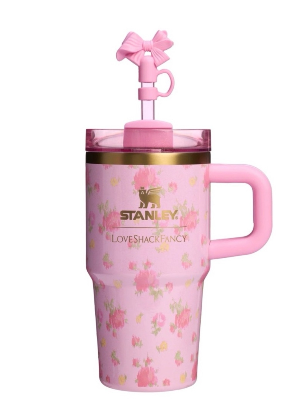 🎀Stanley x LoveShackFancy Ibiza Sunset Travel Tumbler 20 oz Floral SOLD OUT NRFB
